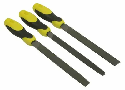 STANLEY BLACK+DECKER Feilenset Równiak 200 mm, 3-teilig
