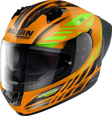 Zdjęcie produktu dla Kask sportowy Nolan N60-6, pomarańczowy/czarny, S (56)