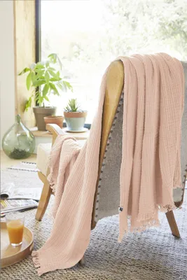 Produktbild von Plaid 130 x 160 cm GAÏA Marshmallow