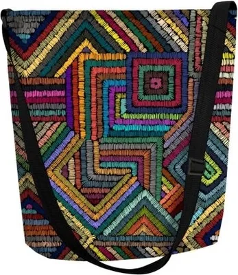 Produktbild von ARCO DESIGN Filztasche Handtasche Funky Inka 32 x 32-25 cm