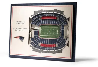 Produktbild von New England Patriots 5-Layer 3D Stadium View