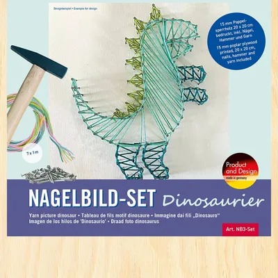 Produktbild von Pebaro Nagelbild Set Dinosaurier