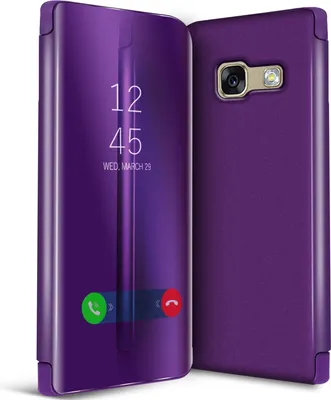 Immagine prodotto di Custodia flip per telefono cellulare per Samsung Galaxy A3 2017 Custodia View Flip Cover Protettiva