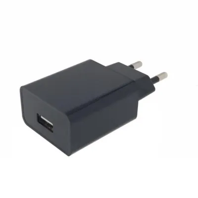 Image de Chargeur USB 2A noir (kit d'accrochage)