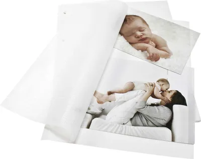 Obrázok produktu pre Goldbuch fotokartón biely DIN A4 so skleneným papierom 20 listov 83001