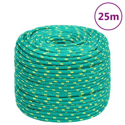 Immagine prodotto di vidaXL Corda per barca verde 10 mm 25 m polipropilene