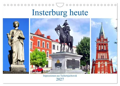 Immagine prodotto di Insterburg oggi - Immagini da Chernyakhovsk (calendario da parete 2027, formato A4 orizzontale), calendario mensile CALVENDO