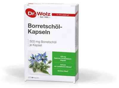 Obrázek produktu pro Borage Oil Kapsle Dr.Wolz 60 kapslí