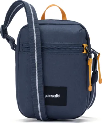 Produktbild von pacsafe Umhängetasche Go Micro Crossbody Bag Coastal Blue dunkelblau