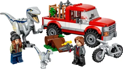 Zdjęcie produktu dla LEGO 76946 Jurassic World Blue & Beta in der Velociraptor-Falle