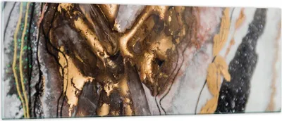 Produktbild von Bilder auf glas - Einteilig - Abstraktion Marmor Textur - 140x50cm - Glasbilder - Wandbilder - Bilder - Wanddekoration aus Glas - Glas Bilder - Wandbild auf Glas - GAB140x50-4549