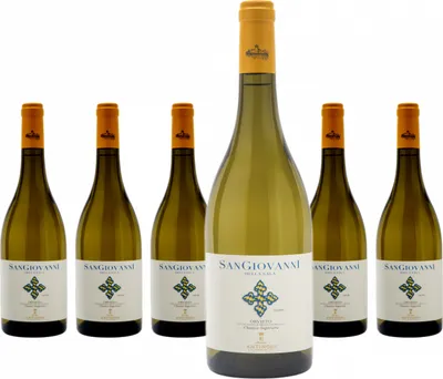 Produktbild von Antinori San Giovanni Della Sala Orvieto DOC Classico Superiore 2019, 0,75 l, Cuvée, weiß, trocken, Procanico, Grechetto, Weißburgunder, Viognier, Italien