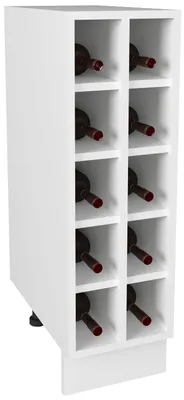 Immagine prodotto di Mensola / Dimensioni ca. H. 82 x W. 25 x D. 44 cm / Mensola da cucina per bottiglie / Scaffale - Esilo