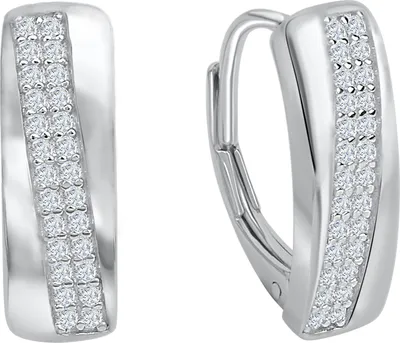 Produktbild von Damen Creolen 925 Sterling Silber