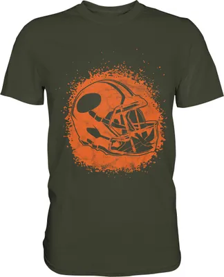 Produktbild von American Football Helm T-Shirt – Urban Khaki / XXL