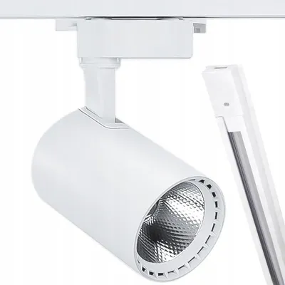 Produktbild von Decorya Verstellbarer 30W LED Schienenspot Warmweiß
