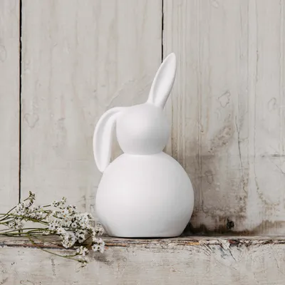 Produktbild von Osterdekoration Hase Marta - weiß: large