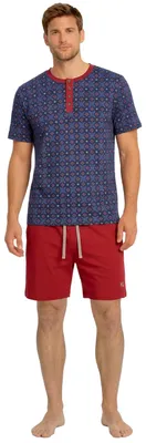 Immagine prodotto di Pigiama estivo corto da uomo in cotone Kisses&Love KL30000