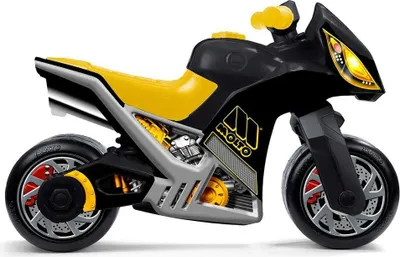 Produktbild von Molto Überquere Bathomban Mit Dem Motorrad Corpasillos Ride On 73 Cm Gelb Kinder Gelb One Size