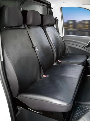 Image de Walser Housses de siège pour Mercedes Viano et Vito W639 pour siège simple et banquette double à partir de l'année 06/2003 - 2013, 11508