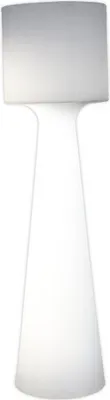 Produktbild von Stehlampe außen 170 cm hoch IP65 Weiß inklusive LED 2700 K warmweiß 2000 lm Kabel Stecker Modern Außenlampe Garten Stehleuchte Terrasse