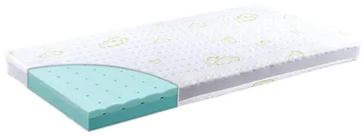 Produktbild von Träumeland Matratze Waldduft 90 x 190 cm Kindermatratze Jugendmatratze