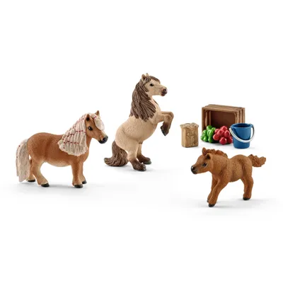Produktbild von schleich HORSE CLUB Mini Shetty Familie, Horses, 3 Jahr(e), Mehrfarbig