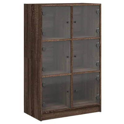 Immagine prodotto di Credenza con Ante Rovere Marrone 68x37x109 cm Legno Multistrato