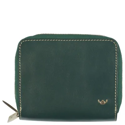 Produktbild von Golden Head Venezia Reißverschlussbörse Zipped coin pocket Geldbörse Damen Dunkelgrün