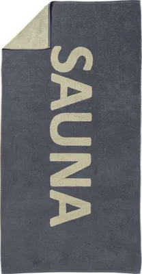 Produktbild von Erwin Müller Saunatuch grau-beige 90x180 cm