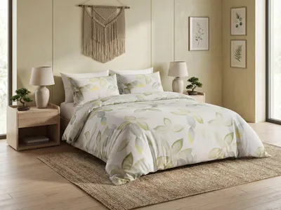 Zdjęcie produktu dla Pościel z mikrofibry LIMETTA beżowa Wymiary pościeli: 70 x 80 cm | 140 x 200 cm