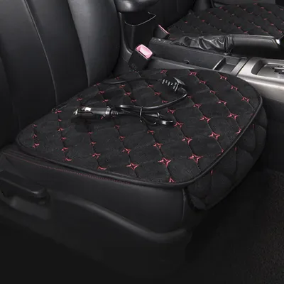 Immagine prodotto di Tech addensamento riscaldato sedile auto riscaldatore cuscino scalda coperchio 12V Pad - Rosso