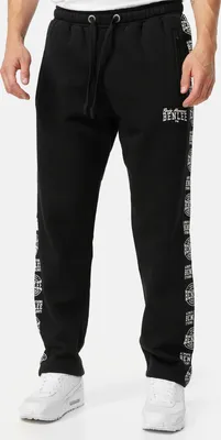 Immagine prodotto di Pantaloni da jogging da uomo regular fit HERVEY Nero/Bianco L BENLEE