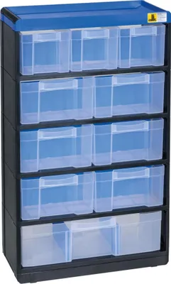 Obrázek produktu pro Allit VarioPlus Kleinteilemagazin schwarz 30,0 x 13,5 x 52,5 cm