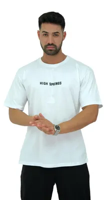 Obrázek produktu pro Megaman, Pánské tričko, Oversize, Weiss | Small