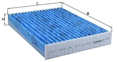 Produktbild von KNECHT LAO 891 Filter, Innenraumluftfilter  LAO 891