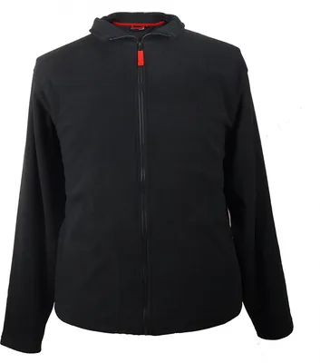 Produktbild von Übergrößen Kuschelige Fleecejacke marc & mark Seefeld schwarz 10XL