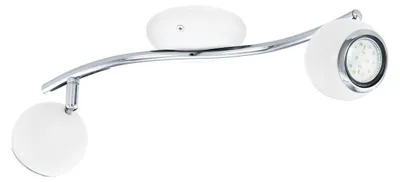 Image de EGLO Bimeda LED blanc Plafonnier à deux lampes