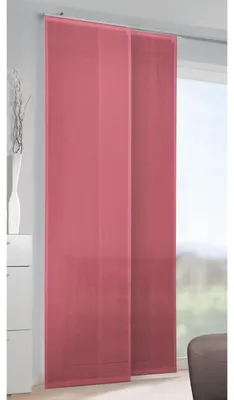 Produktbild von Flächenvorhang „Conny“: Größe (HxB): 245x60cm Farbe: Rot