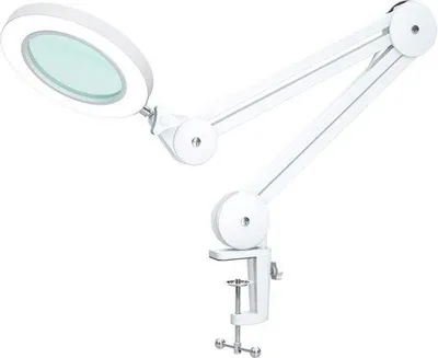 Produktbild von Famanu Bodenleselampe - Verstellbare Lupe mit Ständer
