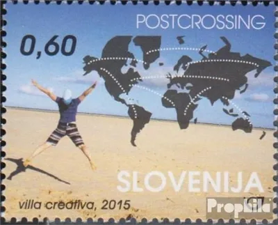 Produktbild von Briefmarken Slowenien 2015 Mi 1153 (kompl.Ausg.) postfrisch Postkartennetzwerk