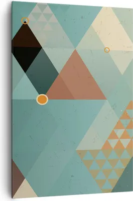 Produktbild von Bild auf Leinwand - Leinwandbild - Einteilig - Abstraktion modern - 70x100cm - Wand Bild - Wanddeko - Wandbilder - Leinwanddruck - Wanddekoration - Leinwand bilder - Wandbild - PA70x100-3571