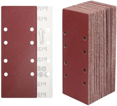 Zdjęcie produktu dla Arkusz ścierny, zestaw 30 sztuk, 93 x 230 mm, ziarnistość 120, do drewna, metalu i lakieru