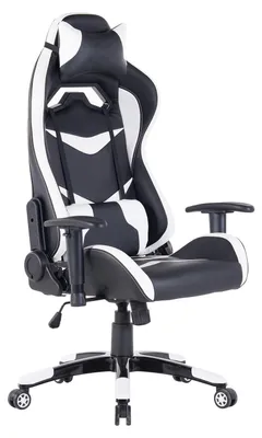 Produktbild von home24 Gamingchair - Kunstleder - Schwarz / Weiß