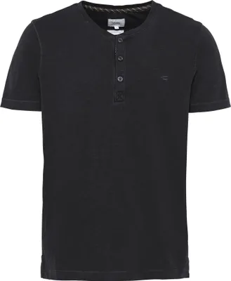 Produktbild von Camel active - Herren Henley kurzarm (409474-9T04), Größe:3XL, Farbe:Asphalt (88)