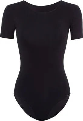 Produktbild von SKINY Damen Body Kurzarm Bodysuit Shirtbody Oberteil Body Collection S M L XL, Farbe:Schwarz, Größe:M, Artikel:-7662 black