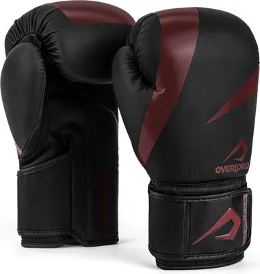 Image de Gants de boxe Overlord Riven Noir/R 16 oz