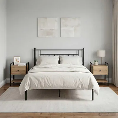 Produktbild von vidaXL Nachttisch 2 Stk. Artisan-Eiche 35 x 36,5 x 47 cm Holzwerkstoff