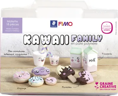 Zdjęcie produktu dla Zestaw do modelowania Kawaii - modelina