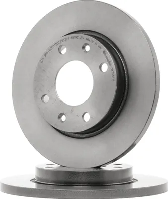Produktbild von 2x BREMBO Bremsscheibe 08.9606.11 passend für PEUGEOT 206 Schrägheck (2A/C) 34mm